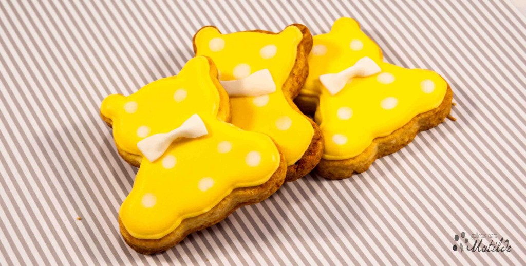 Galletas decoradas de ositos, galletas de limón