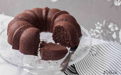 Bundt cake de chocolate sin gluten